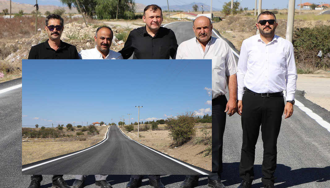 Burdur'da yol çalışmaları yerinde incelendi