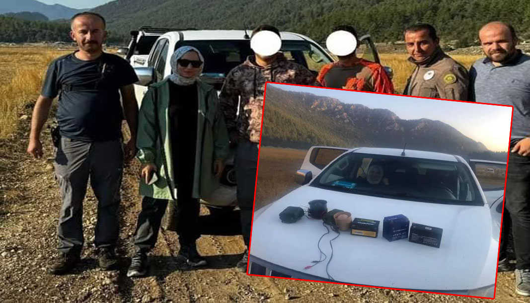 Antalya'da izinsiz avlanan 2 kişiye toplamda 7.296 TL idari ceza kesildi