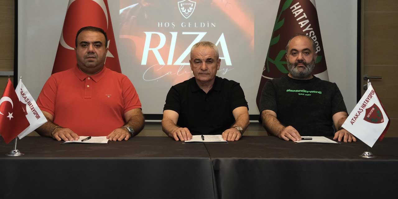 Hatayspor, Özhan Pulat sonrası Rıza Çalımbay'ı duyurdu