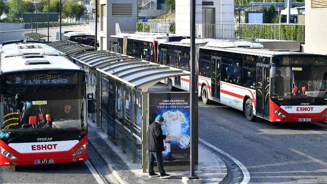 İzmir'de toplu taşıma ücretlerine yüzde 17 zam