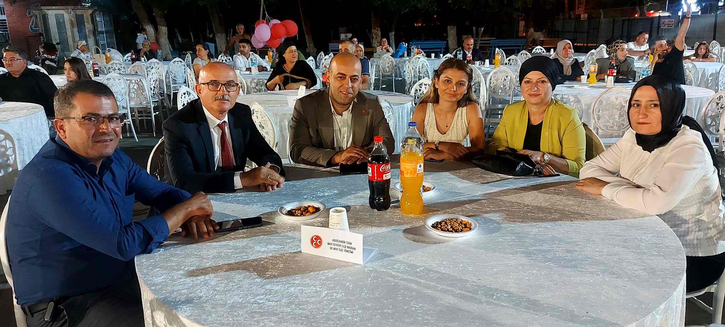 MHP Fethiye ve Seydikemer ilçe yönetimi düğüne katıldı