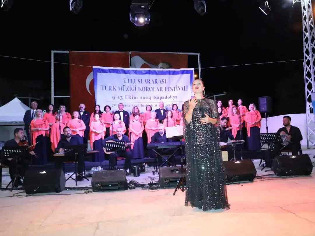 7.Uluslararası Türk Müziği Korolar Festivali Kapadokya'da Başladı
