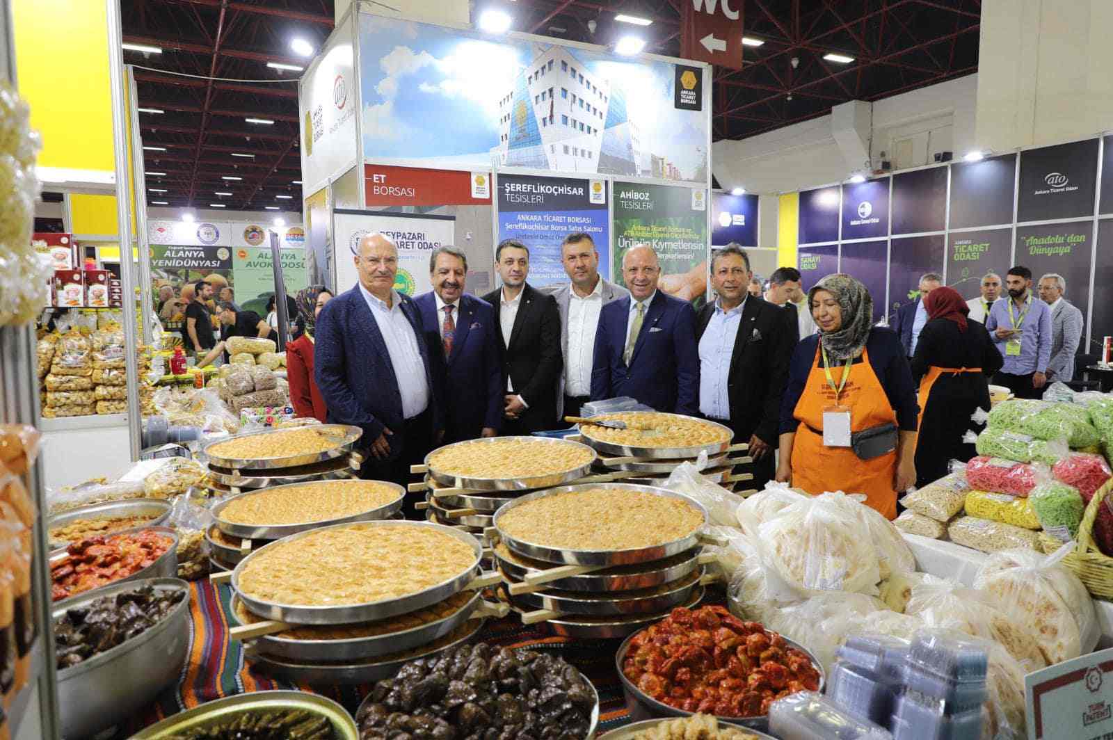 Beypazarı Ticaret Odası 13. Yörex Fuarında ziyaretçileri bekliyor