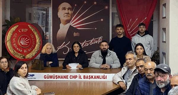 CHP Gümüşhane'den Esenyurt Belediye Başkanı Özer'in tutuklanmasına tepki