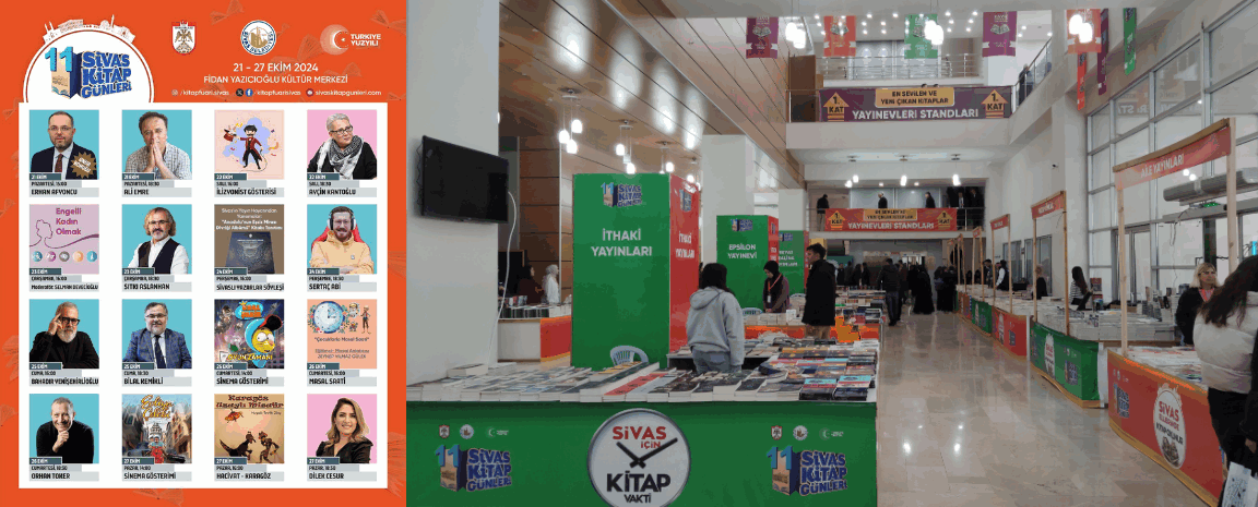 Sivas kitap günlerinde neler var?