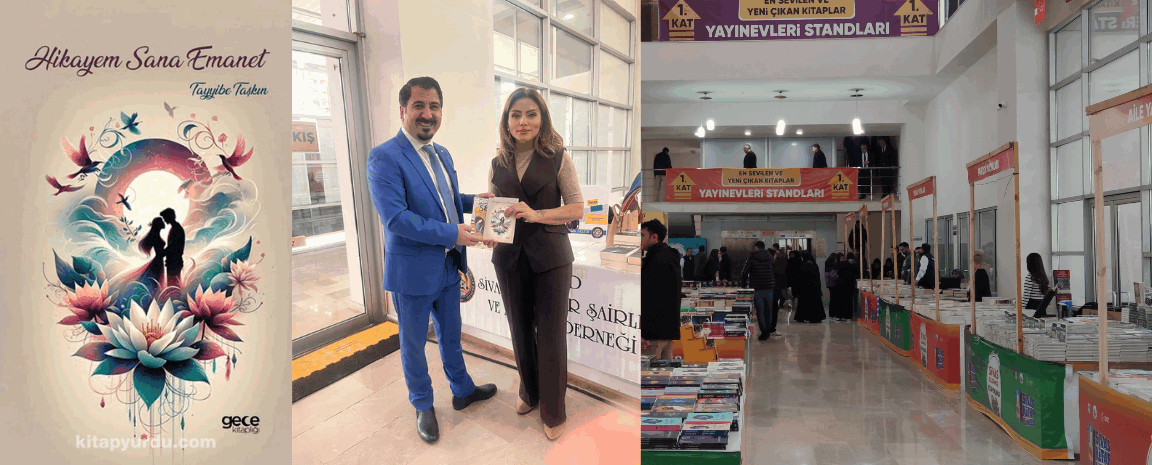 11. Sivas Kitap Günlerinde Yazar Tayyibe Taşkın: "Tek bir alana bağlı kalmadım"
