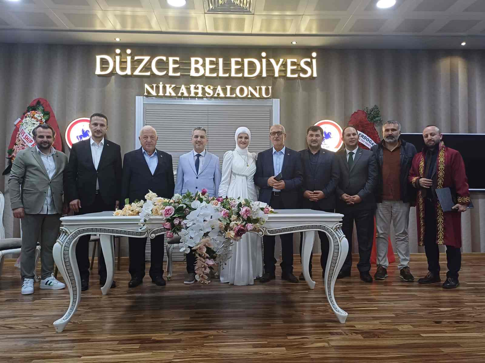 Bu nikahta “siyaset” rafa kaldırıldı, sevgi ve dayanışma vurgulandı