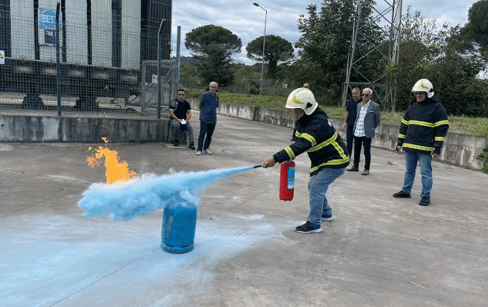 Vatandaşlar yangın konusunda bilinçlendirildi