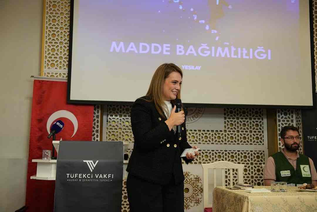 İmren Nilay Tüfekci'den uyuşturucu ile mücadele toplantısı