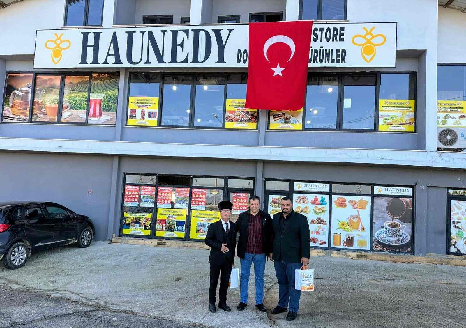 Silopi Türk Ocaklarından Haunedy'ye ziyaret
