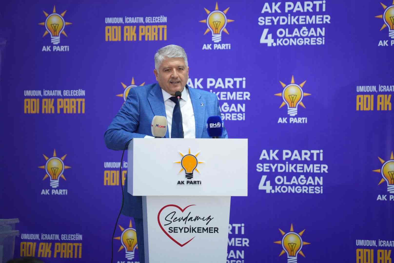 Seydikemer AK Parti ilçe başkanından teşekkür mesajı