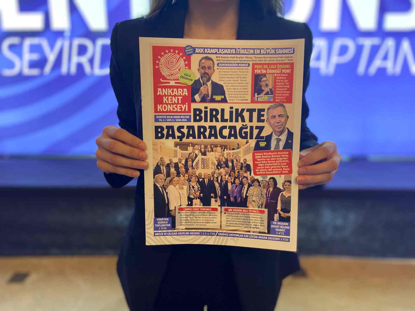 Ankara Kent Konseyi Haber Bülteni üçüncü sayısı yayımlandı!