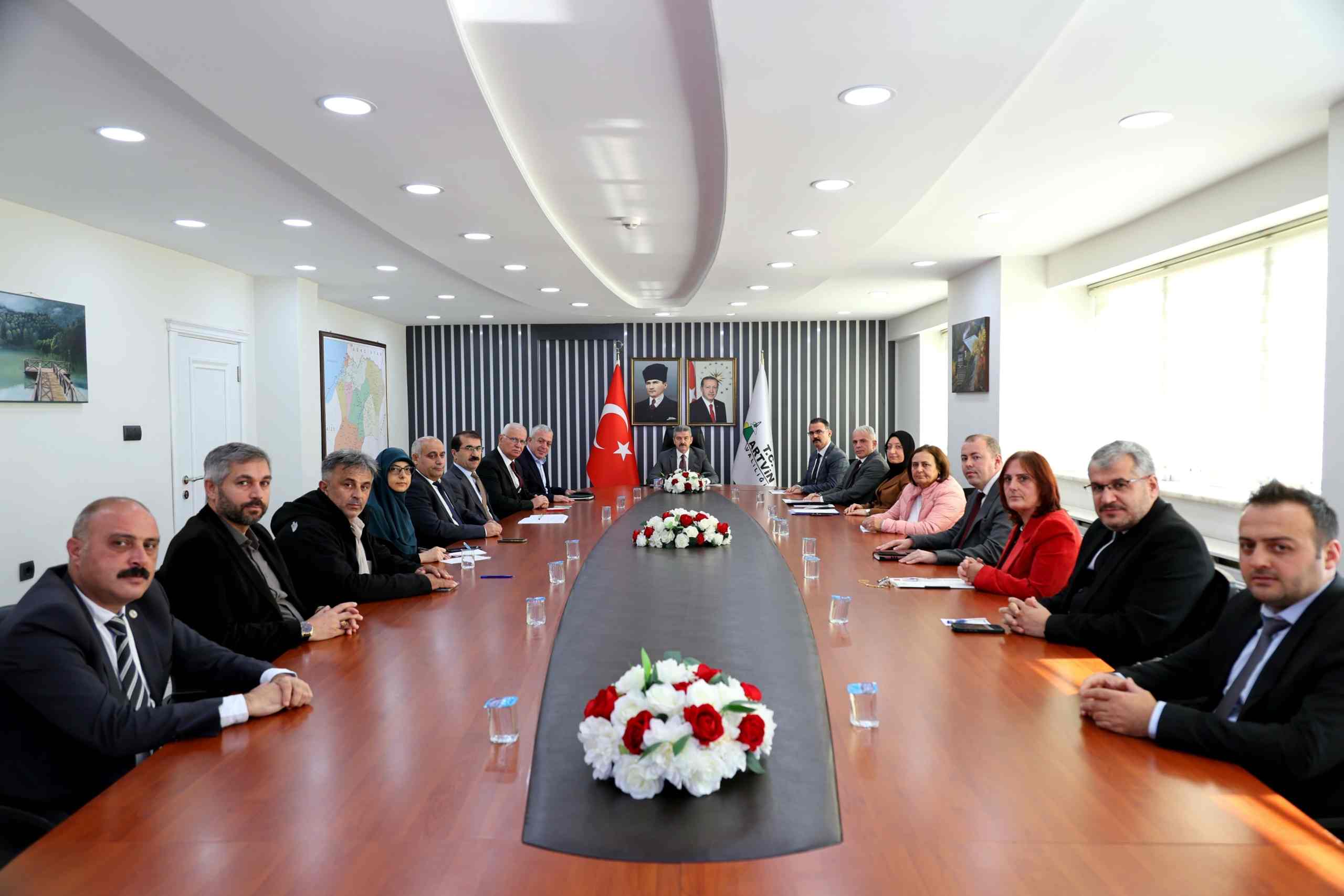 Artvin’de İl İstihdam ve Mesleki Eğitim Kurulu Toplantısı yapıldı