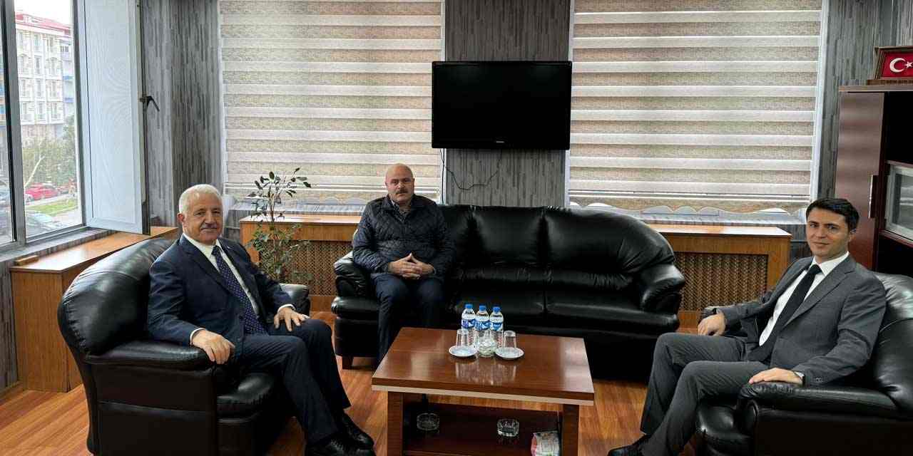 Ahmet Arslan'dan Kars Vali Yardımcısı Aydın Göçer'e ziyaret