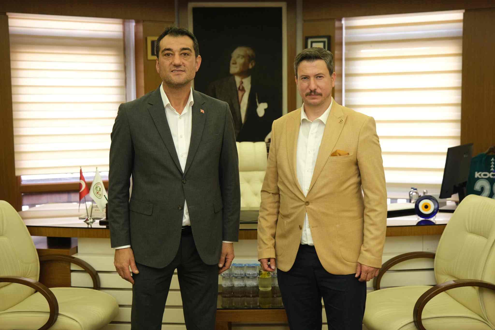 MHP Giresun Milletvekili Ertuğrul Gazi Konal'dan belediye ziyaretleri