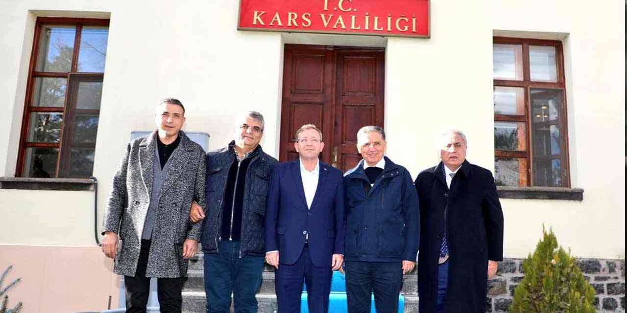 KAI Dernekler Federasyonu Genel Başkanı Yıldırım'dan Vali Polat'a ziyaret