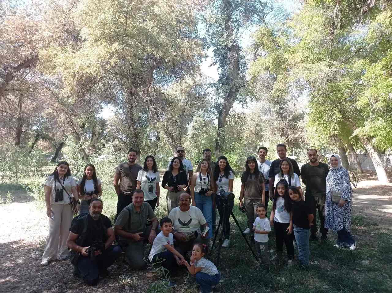 Kuş gözlemcileri Birecik'te bir araya geldi
