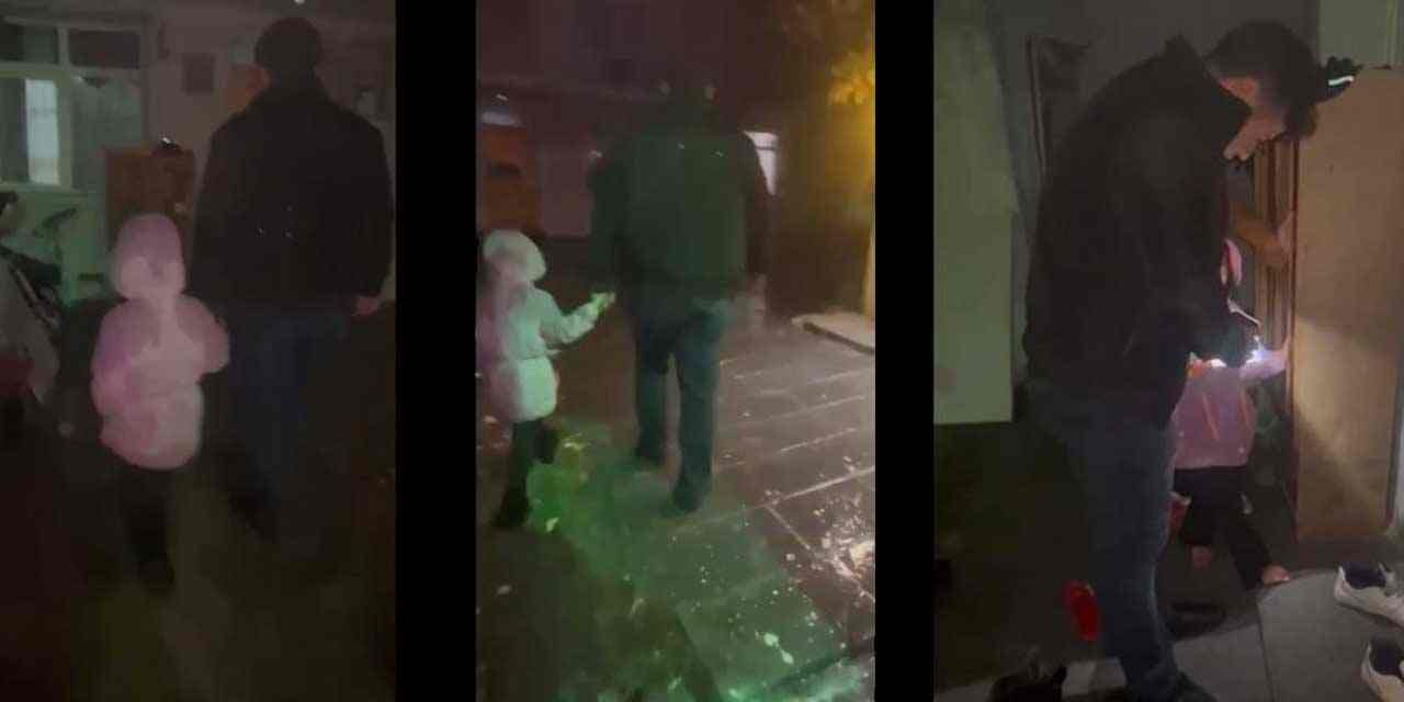 Kars'ta kayıp kız çocuğunu trafik polisleri ailesine teslim etti