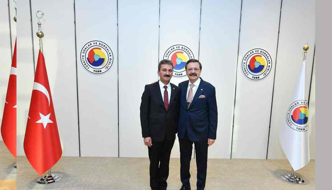 Hüdai Şahin'den TOBB Başkanı Hisarcıklıoğlu’na davet