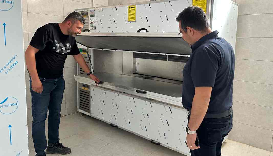 Kumluca Şehir Mezarlığı'na cenaze hizmet birimi açıldı
