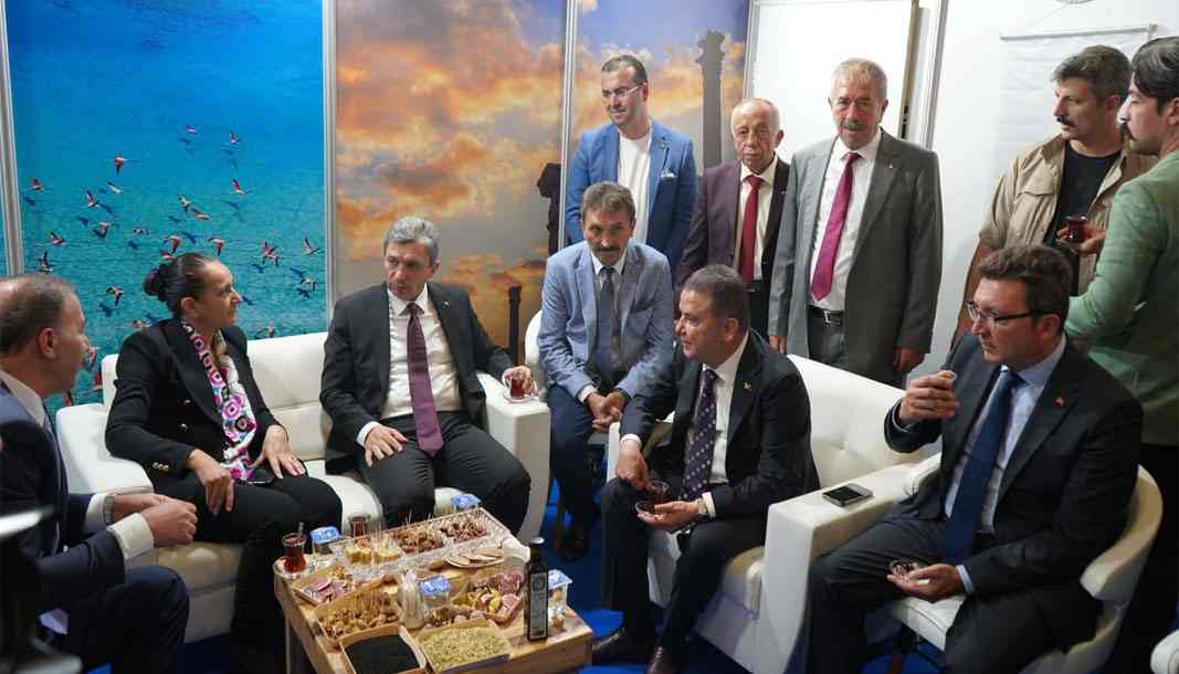 Burdur ürünleri Yörex'te tanıtıldı