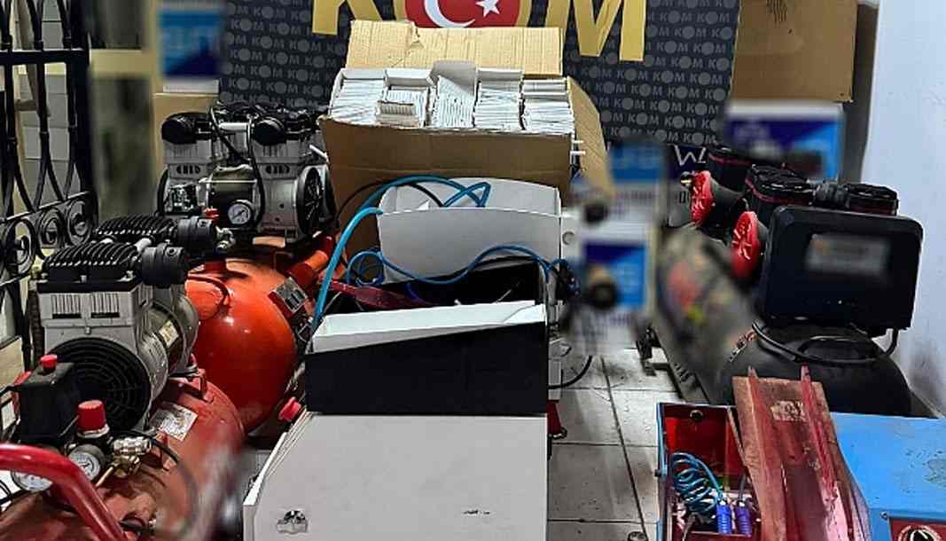 Antalya'nın Muratpaşa, Kepez ve Alanya ilçelerinde kaçakçılık operasyonu!