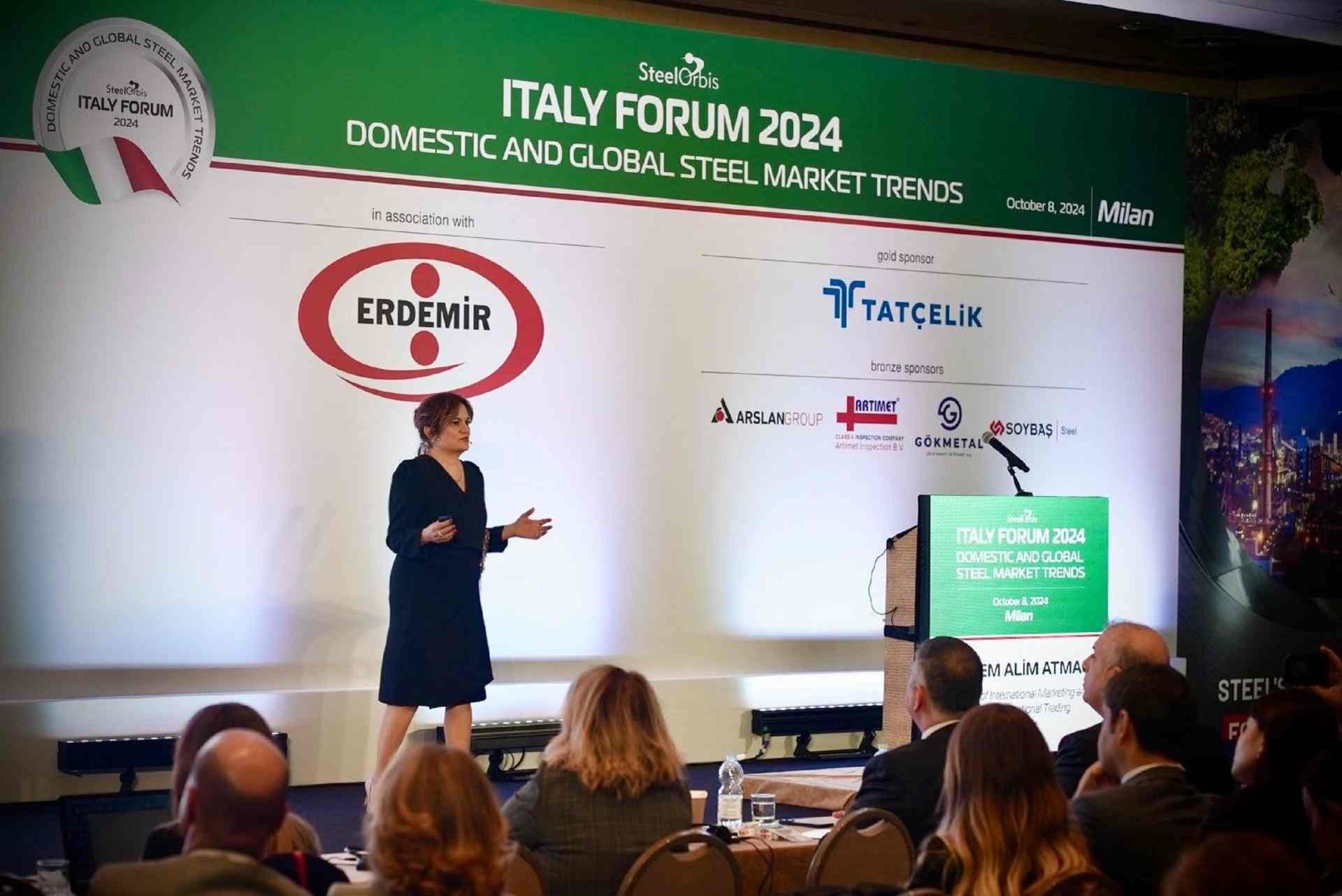 Çelik sektörü Erdemir’in desteğiyle İtalya’da buluştu