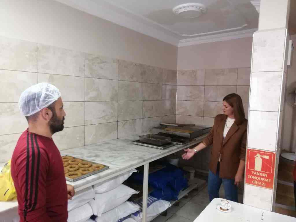Zonguldak'ta zabıta, simit fırınlarını denetledi