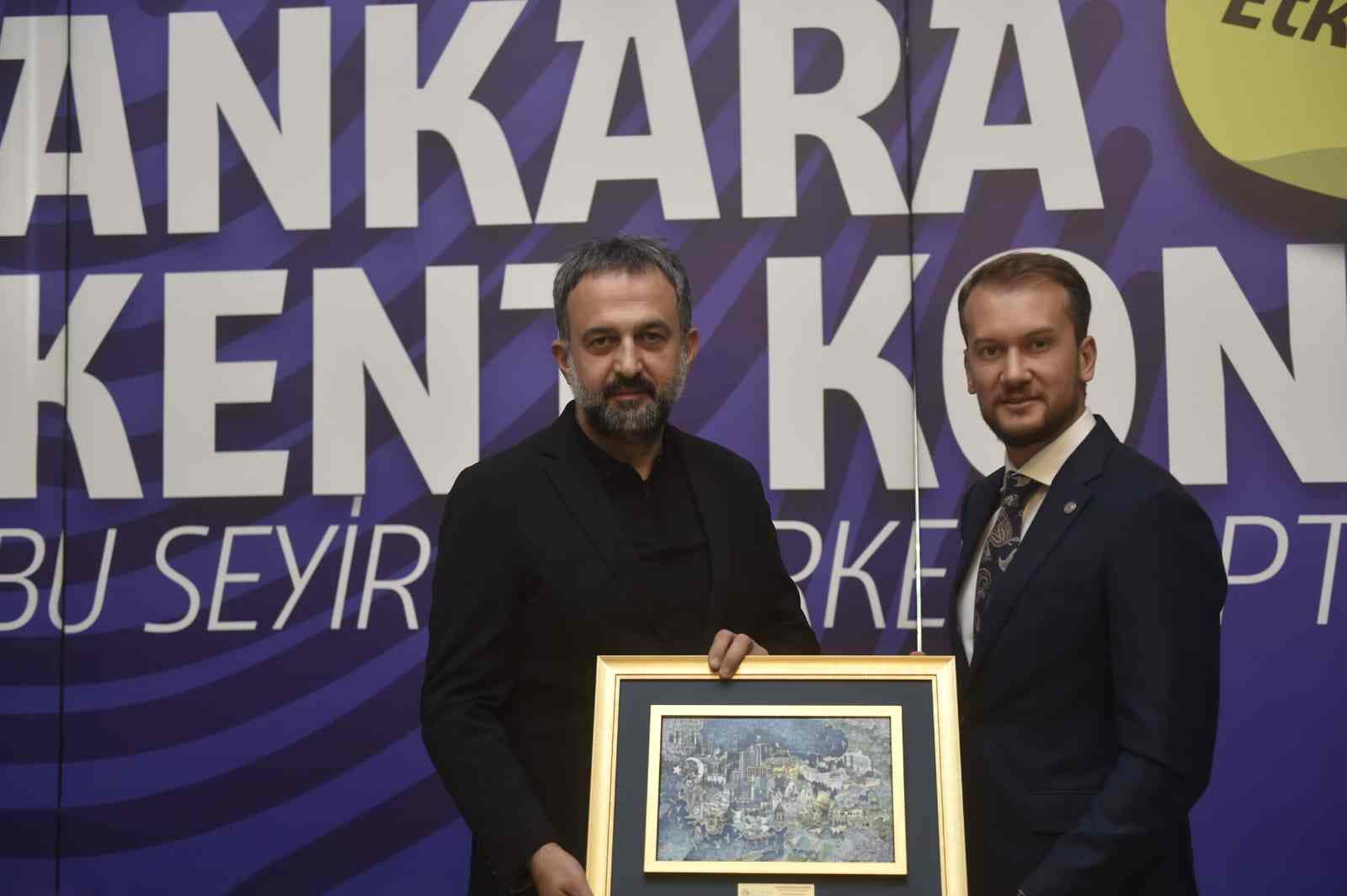 TÜGİAD Ankara Şubesi AKK Başkanı Halil İbrahim Yılmaz'ı ziyaret etti!