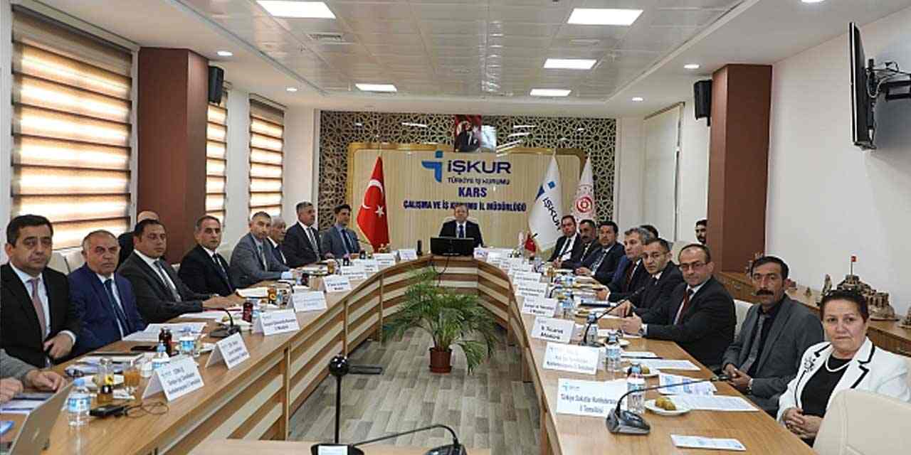 Kars İl İstihdam ve Mesleki Eğitim Kurulu toplantısı gerçekleştirildi