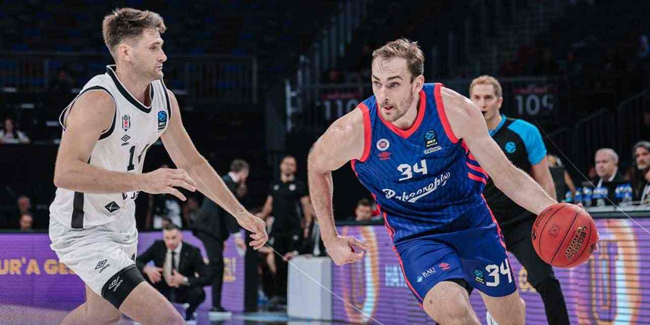 Bahçeşehir Koleji, Avrupa Kupası maçında Beşiktaş'ı rahat geçti