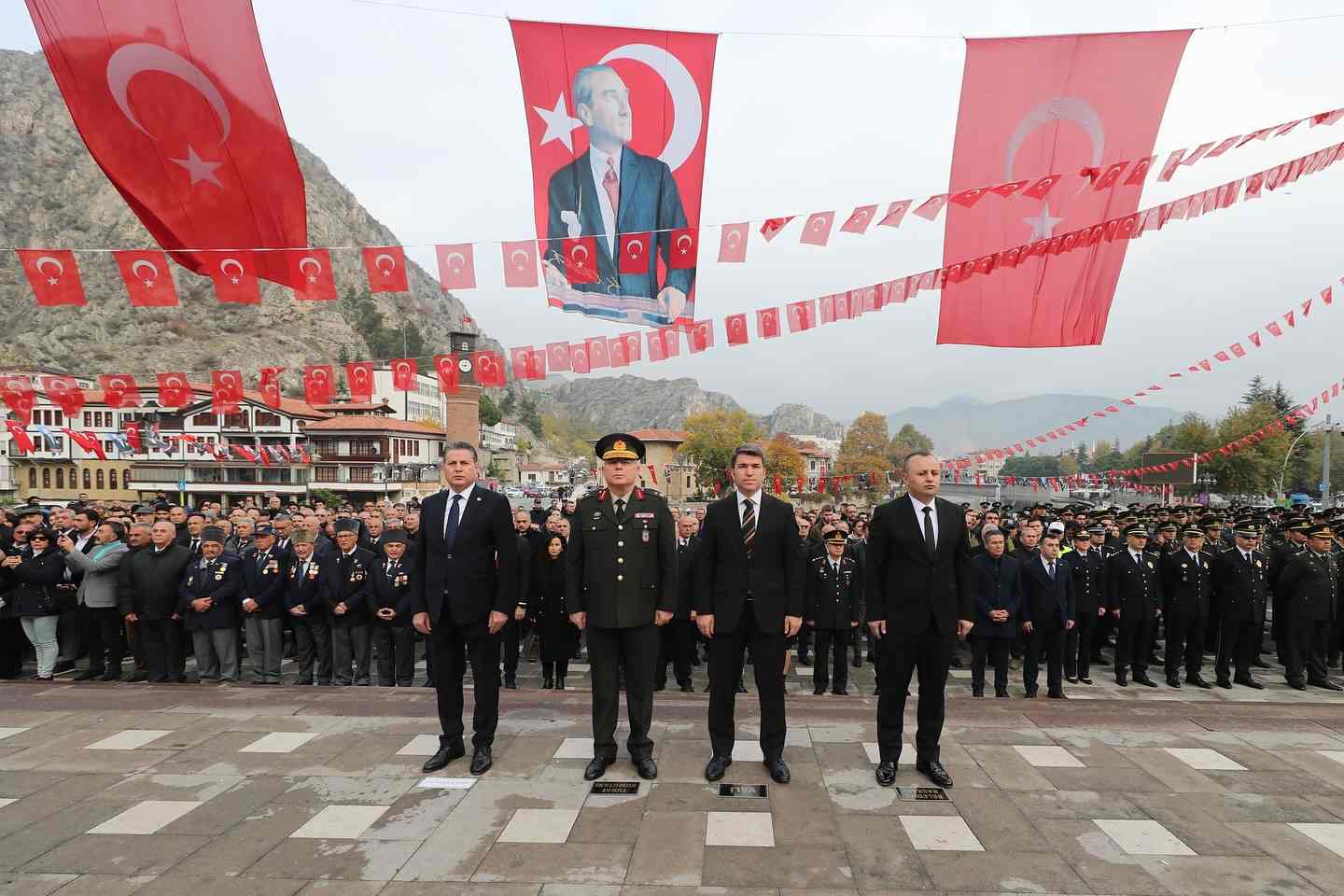 Atatürk, vefatının 86. yıl dönümünde Amasya’da saygı ve minnetle anıldı