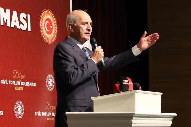 TBMM Başkanı Kurtulmuş: Filistin davası milli bir mesele