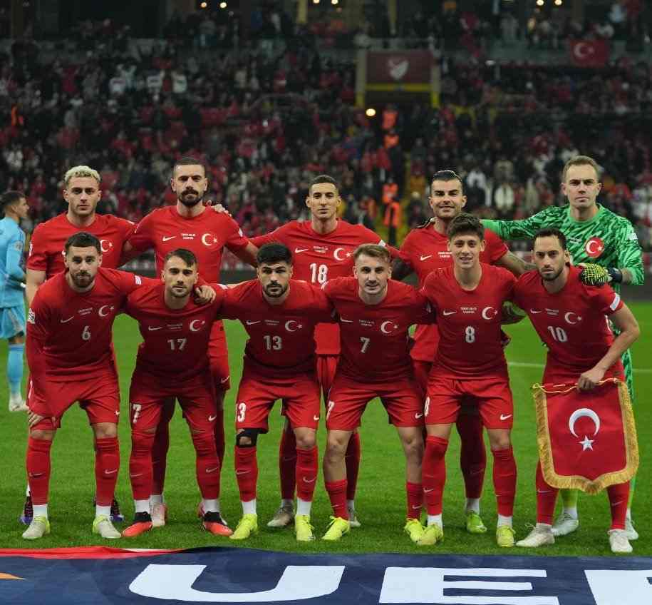 A Milli Takım Galler ile berabere kaldı:  A Ligi için play-off'ları garantiledi