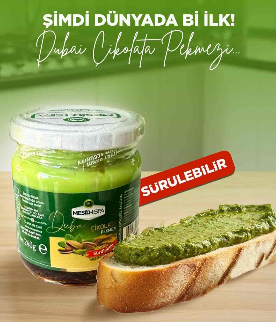 Sürülebilir Dubai Çikolatası Haunedy’de