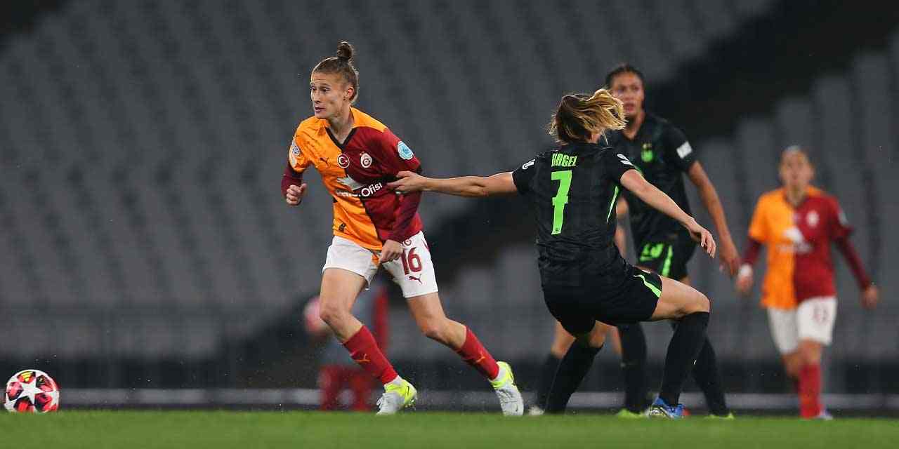 Galatasaray Petrol Ofisi, Şampiyonlar Ligi'nde Wolfsburg'a farkı mağlup oldu