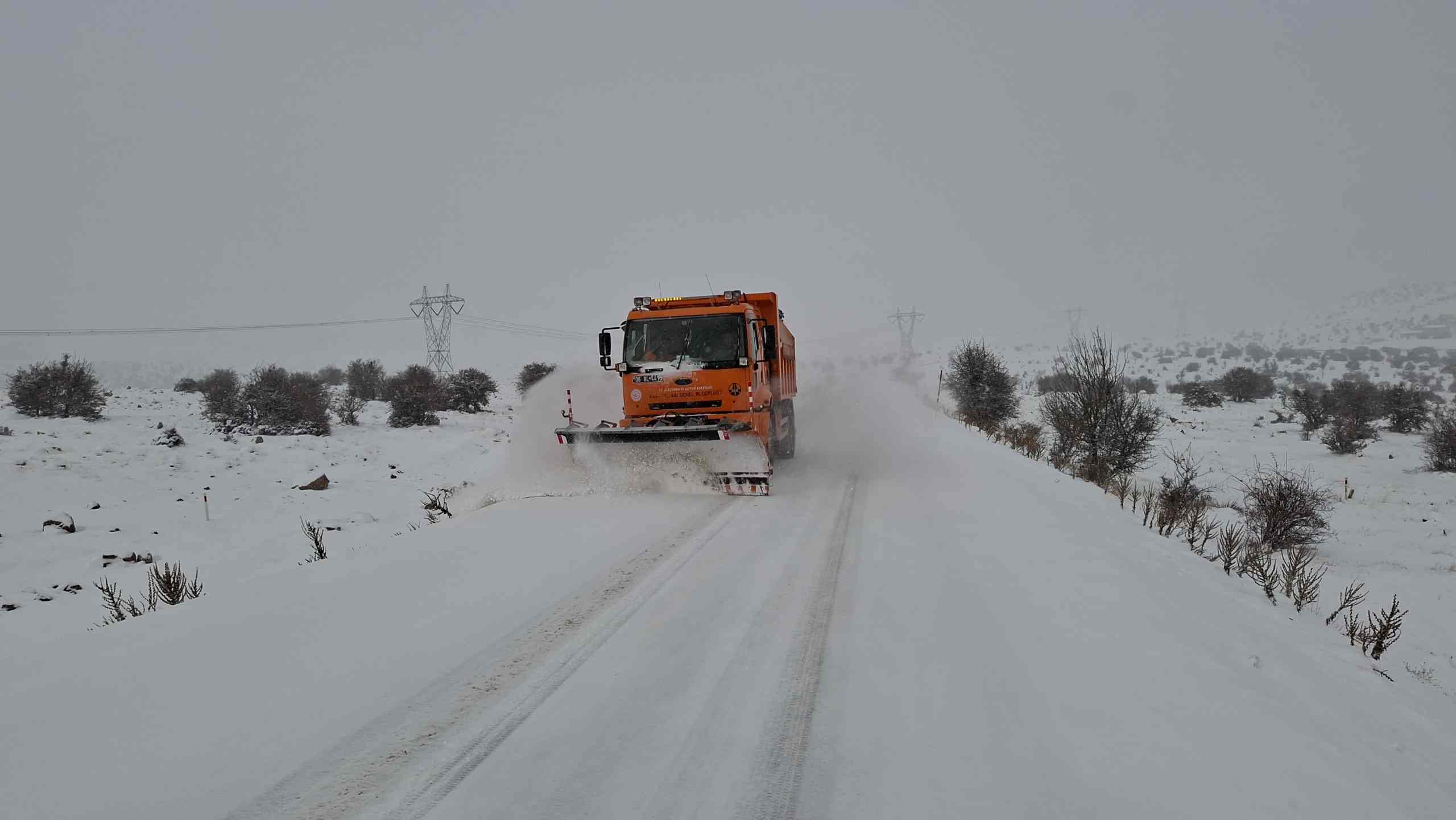 Karayolları Beypazarı 43. Şube Şefliği: Yol ağlarında kapalı yolumuz yok