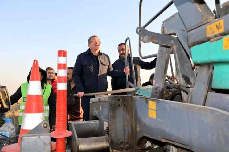 Kars Valisi Ziya Polat köy yollarını inceledi