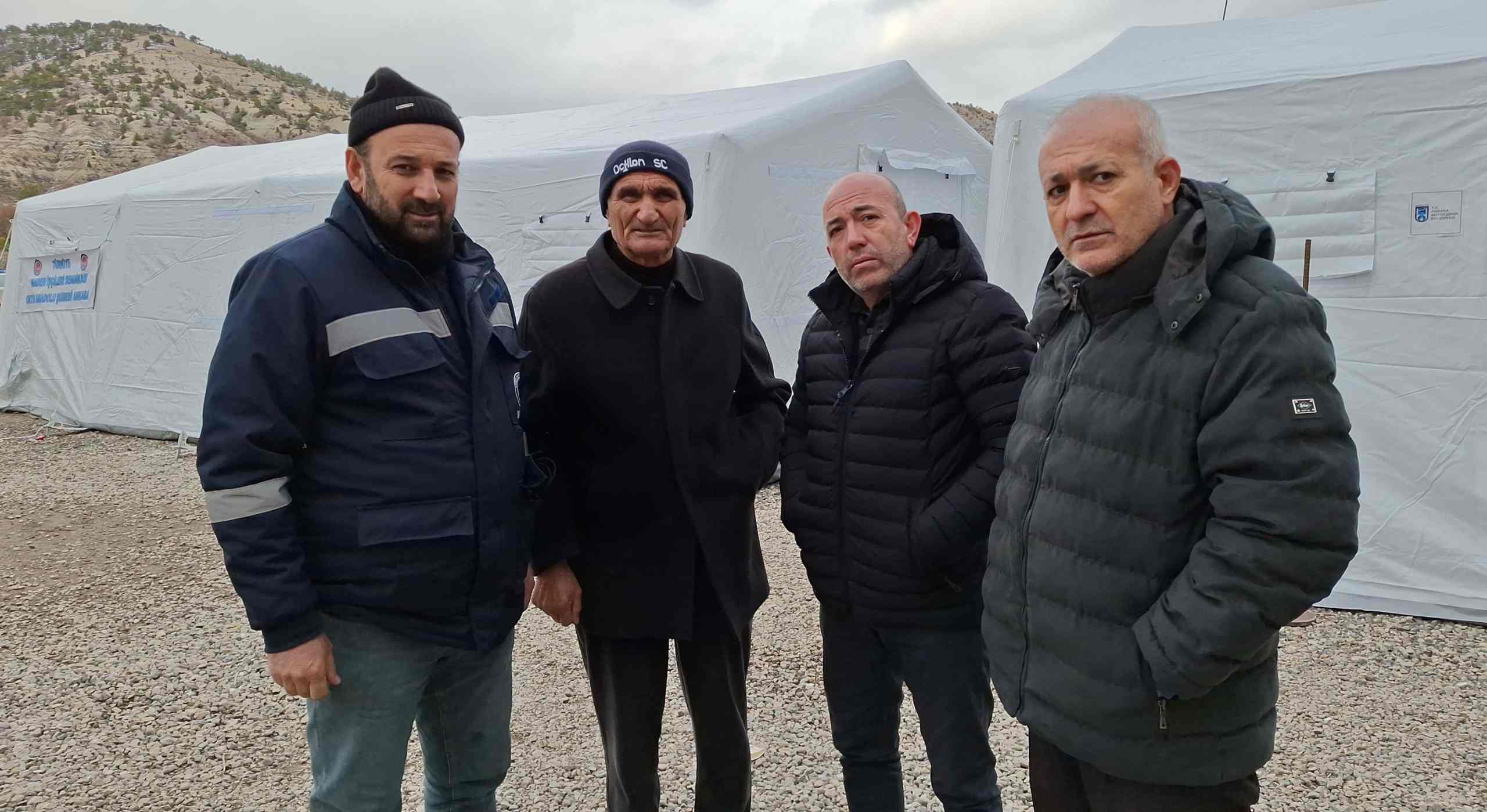Beypazarı'nda Oda başkanlarından madencilerin eylemine destek geldi: