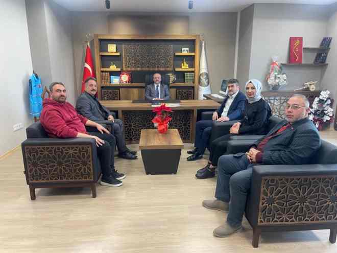 Kars Büyük Birlik Partisi'nden Müftü Yavuz Yıldız'a ziyaret