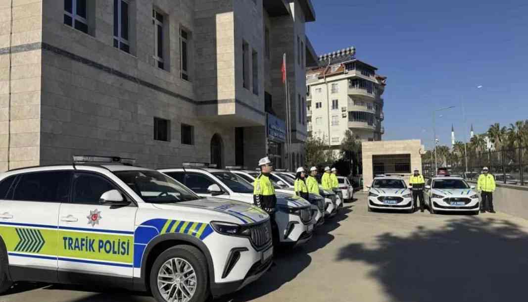 Gazipaşa İlçe Emniyet Müdürlüğü’ne 6 TOGG teslim edildi