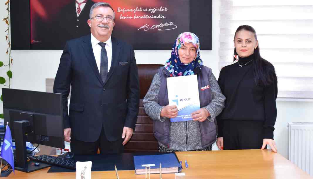 Burdur İşkur'dan aldığı 240 bin hibe ile hayvancılık yapacak