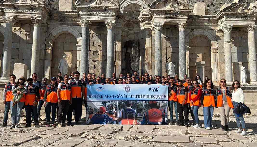 AFAD gönüllüleri Ağlasun'da buluştu