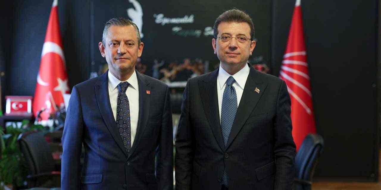 Ekrem İmamoğlu, Özgür Özel'le görüştü: "Bahçeli'ye randevu talebimi yineliyorum"
