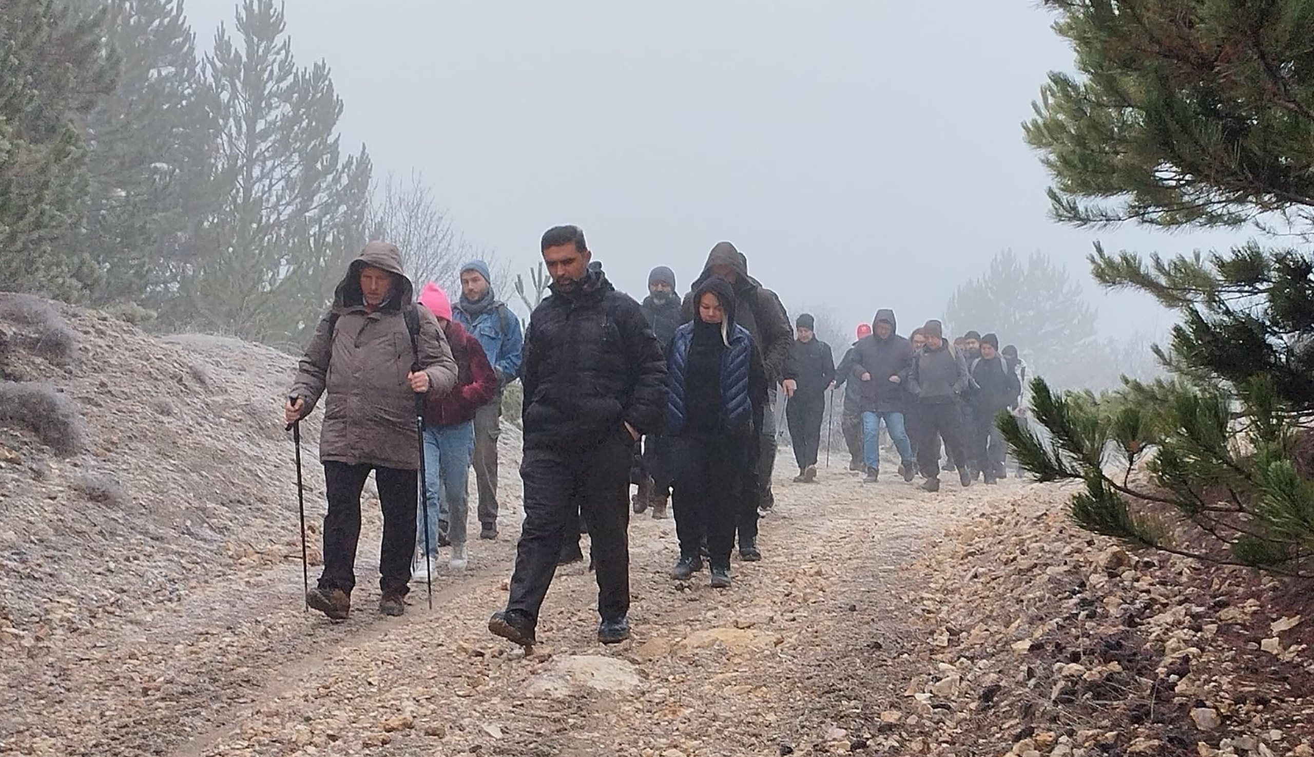 Doğaseverler yürüyüşü, Kelebekler Vadisinde yaptı