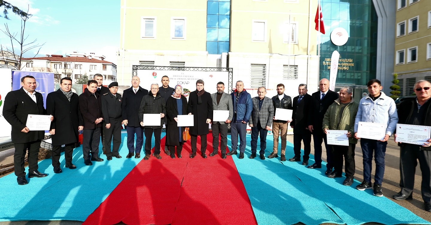 Amasya'da tarımsal üretime DOKAP'tan dev destek!