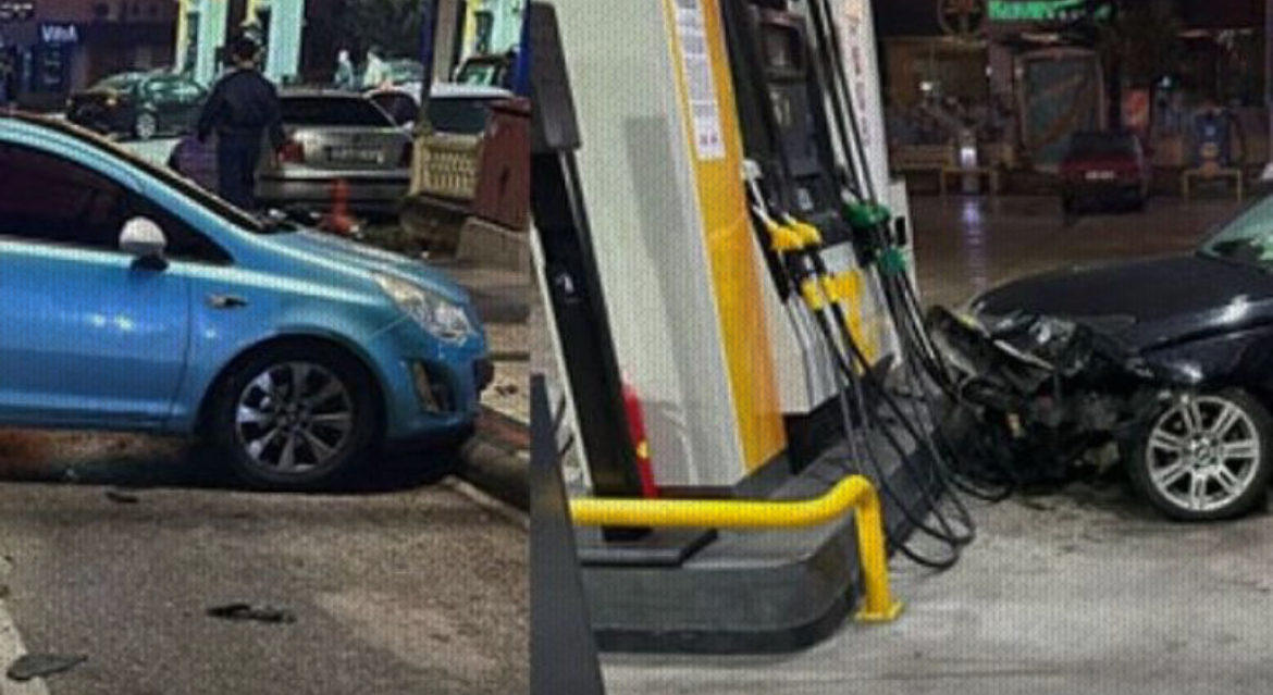 Isparta'da zincirleme kaza 3 araç çarpıştı