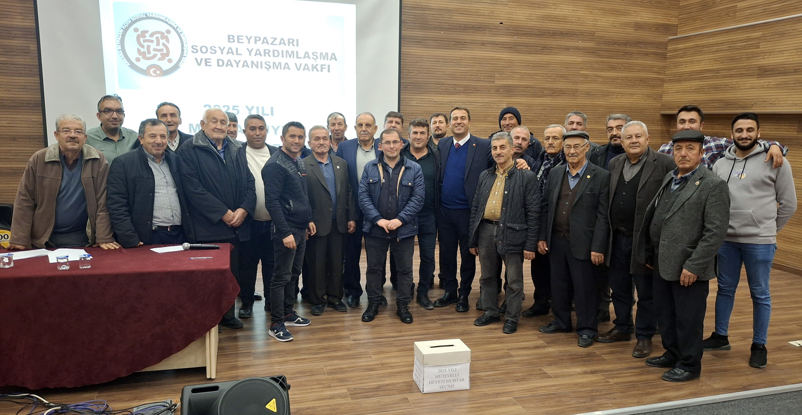 Beypazarı'nda Kaymakamlık Mütevelli heyetine 2 muhtar seçimi yapıldı