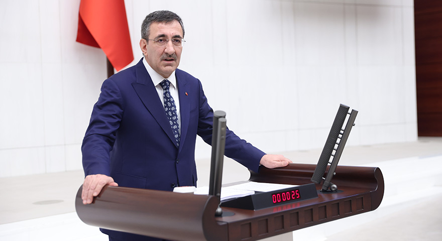 Cumhurbaşkanı Yardımcısı Cevdet Yılmaz, "Suriyeli kardeşlerimiz ülkelerine  döneceklerdir"