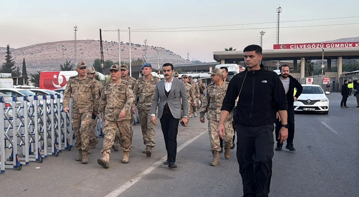 Jandarma Genel Komutanı Çardakçı Cilvegözü'nde